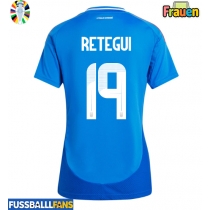 Italien Mateo Retegui #19 Heimtrikot Frauen EM 2024 Kurzarm